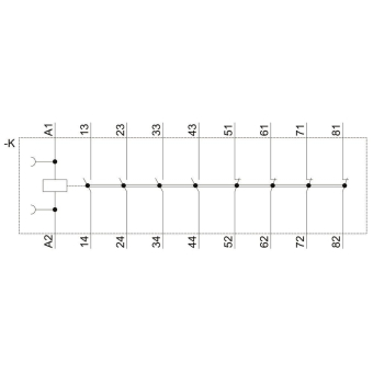 Siemens 3RH22441AP00 Hilfsschütz 4S+4 