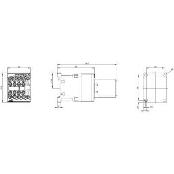 Siemens 3RH22621BB40 Hilfsschütz 6S+2 