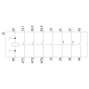 Siemens 3RT20271AP04 Schütz AC-3 