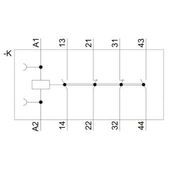 Siemens 3RH21221AP00 Hilfsschütz 2S+2 