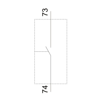SIEM Hilfssch. bl., Front, 3RH2911-1AA10 