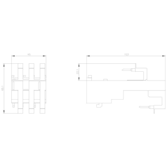 Siemens 3RA29212AA00 Verbindungsbaustein 