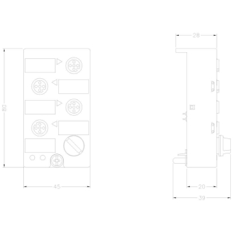 Siemens 3RK11001CQ200AA3 AS-I K45 