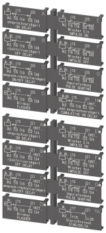 SIEM Schildersatz für         3RP2901-0B 