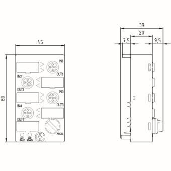 Siemens               3RK2400-1GQ20-1AA3 