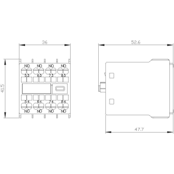 Siemens 3RH29112GA40 Hilfsschalterblock 