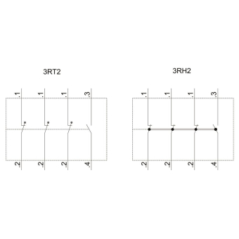 Siemens 3RH29111HA13 Hilfsschalterblock 