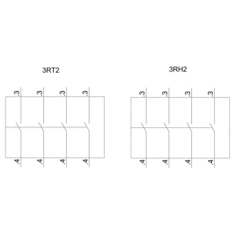 Siemens 3RH29111FA40 Hilfsschalterblock 