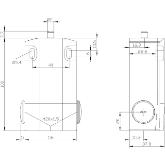 Siemens 3SE51620BA00 Basisschalter 