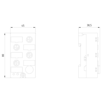 SIEM AS-Interface 4-fach   3RK1901-1NR04 