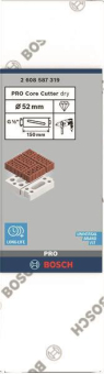 Bosch Diamanttrockenbohrkrone 2608587319 