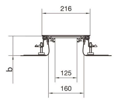 Hager Bodenkanal estrichbündig BKF200105 