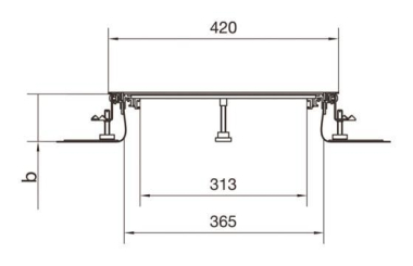 Hager Bodenkanal estrichbünd. BKFD400105 