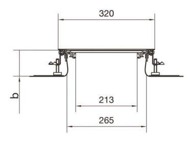 Hager Bodenkanal estrichbünd. BKFD300105 