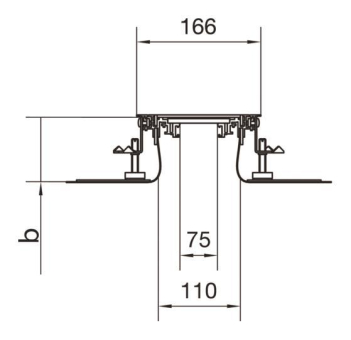 Hager Bodenkanal estrichbündig BKF150145 