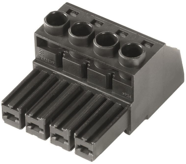 Weidmüller BVZ 7.62HP/03/180 SN BK BX 