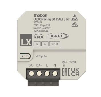 Theben UP 1f    LUXORliving D1 DALI S RF 