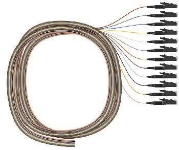 EasyLan 1x12 Pigtailsatz   LVBFP12E2ZOM4 