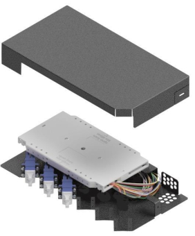 EasyLan Hutschienen-Spleißbox    LVR0620 