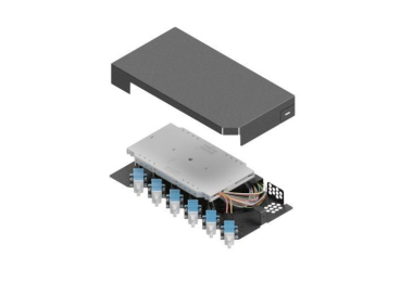 EasyLan DIN Gehäuse bestückt mit LVR1223 