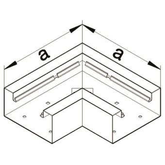 Hager Flachwinkel Grund-   BRS6517059016 