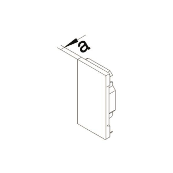 Hager Endstück kaschierend BRS6513069016 