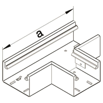 Hager T-Stück Grundprofil  BRS6513089016 