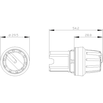 Siemens 3SU10022AF600AA0 Knebelschalter 
