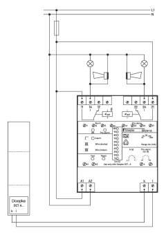 DOEP Differenzstrom-Melderelais  DRCM 1A 