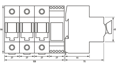 DOEP D0-Lasttrenner TYTAN 3-   D0-63A/3p 