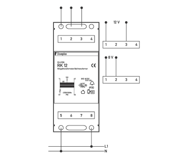 DOEP Klingeltrafo  RK12 12V 