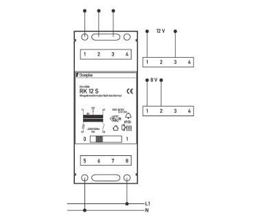 Doepke Klingeltransformator        RK12S 