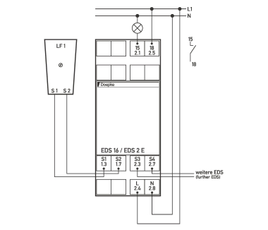 Doepke SI-Lichtsensor LF1 extern     LF1 