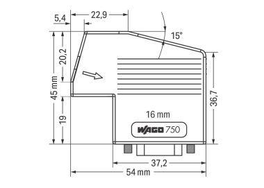 WAGO 750-961 INTERBUS-Feldbusstecker 