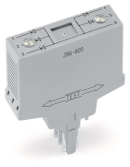 WAGO 286-807 Bauteilmodul mit Diode,mit 