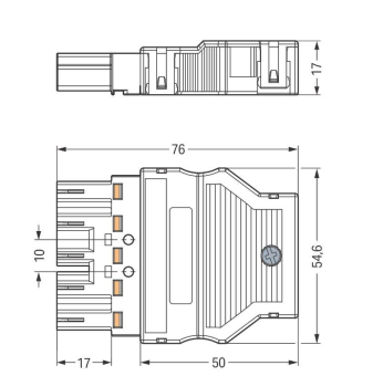 WAGO 770-1115/022-000 Stecker,mit 