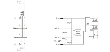WAGO 750-435 1-Kanal-Digitaleingang, 