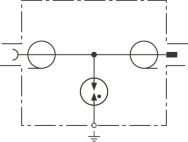DEHN Blitzstrom-/Übersp.-Ableiter 929044 