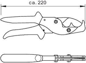 OBO SQ 1632 Quick-Kanal-Schere 16-32mm 