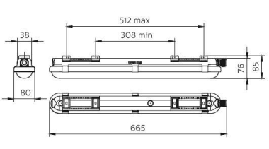 Philips WT120C G2 LED40S/840    75432499 