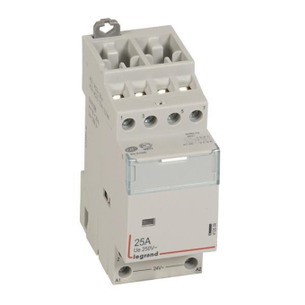 Legrand 412509 CX3 Schütz 24V 25A 2Ö+2S 