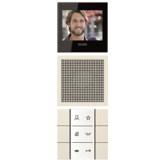 Jung Video-Innenstation weiß  SIVILS627W 