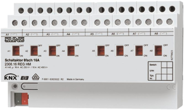 JG KNX Schaltaktor 8fach    2308.16REGHM 