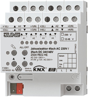 JG KNX Jalousieaktor           2504REGHE 