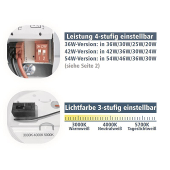 LTEK LED FR-Leuchte LMF PC IP66   134017 