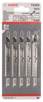 Bosch 5Stichsägeblatt T234X   2608633528 