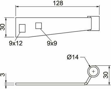 OBO AB AW 15 FT Anschlussbauteil f.AW15 
