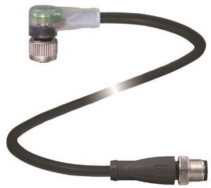 PF             V1-W-E8-BK1,5M-PUR-U-V1-G 