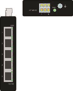 WAGO 852-1111 Industrial -ECO -Switch,5 