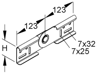 Niedax Gelenk aussen           RGVA 60 F 